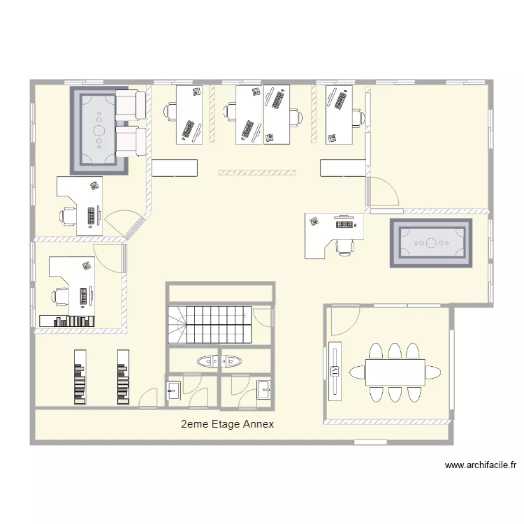 3E ETAGE ANNEX. Plan de 