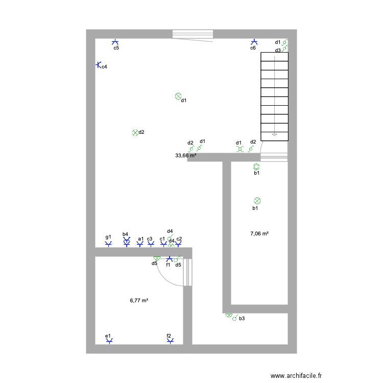 hennuyère 2eme. Plan de 0 pièce et 0 m2