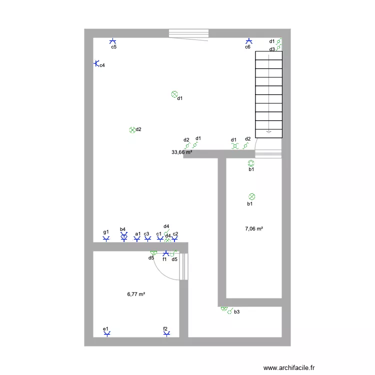 hennuy&egrave;re 2eme. Plan de 