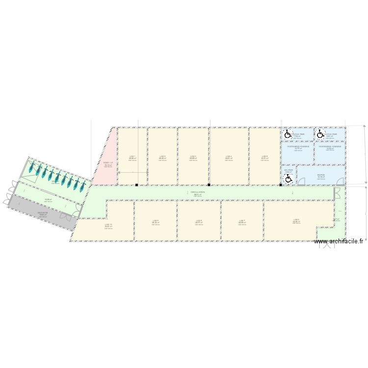 ANNECY ESQUISSE 4 2. Plan de 0 pièce et 0 m2