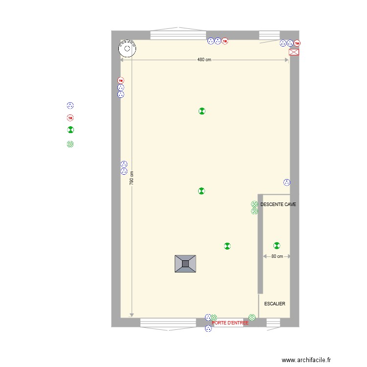 BIZOUERNE R1. Plan de 0 pièce et 0 m2