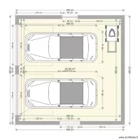 garage 1 voiture 1 Grande porte 40 m2