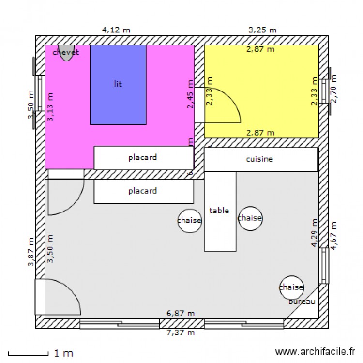 test studio mom. Plan de 0 pièce et 0 m2