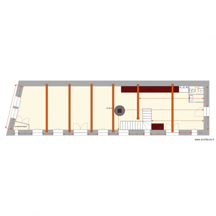 Le Fays 4. Plan de 0 pièce et 0 m2