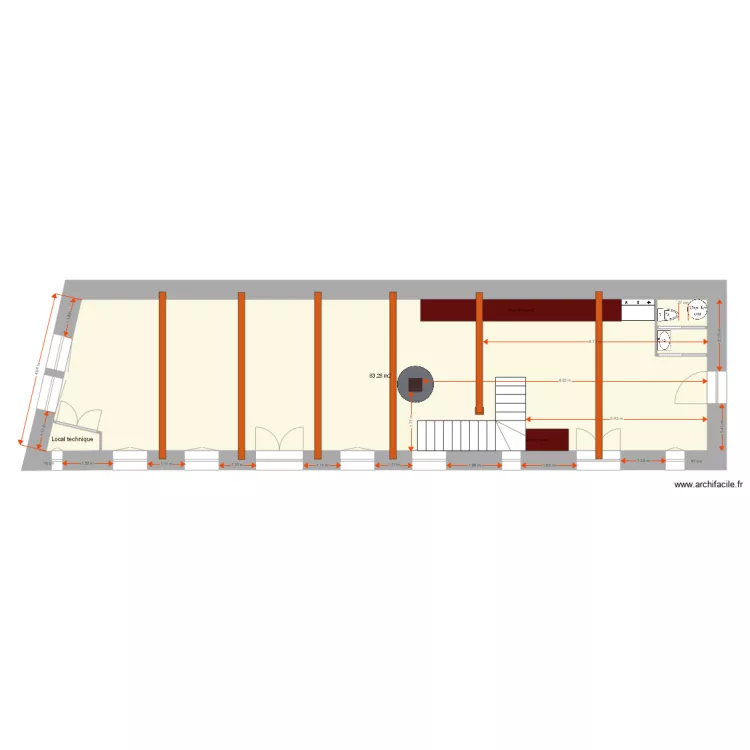 Le Fays 4. Plan de Le Fays 4. Plan de