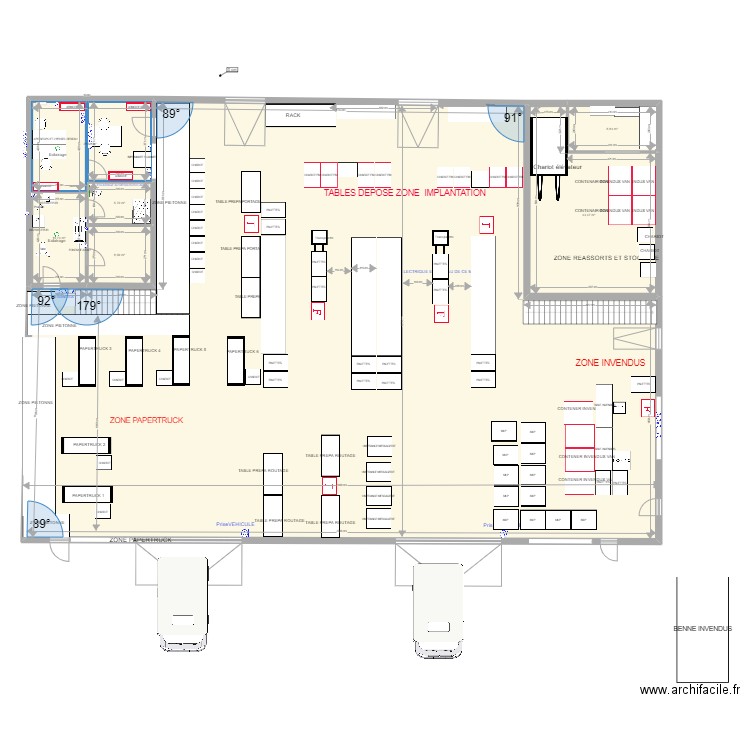 60 FITZ BIS. Plan de 7 pièces et 593 m2