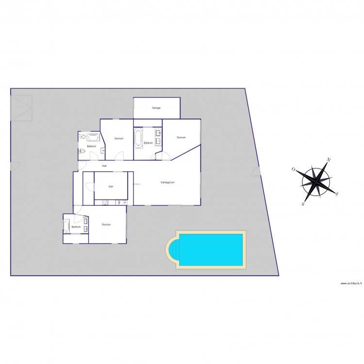 Planritning Villamartin. Plan de 0 pièce et 0 m2