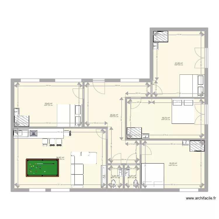 Maison Corbais pour 3D. Plan de Maison Corbais pour 3D. Plan de