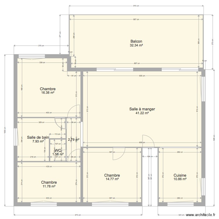 Bredane. Plan de 0 pièce et 0 m2