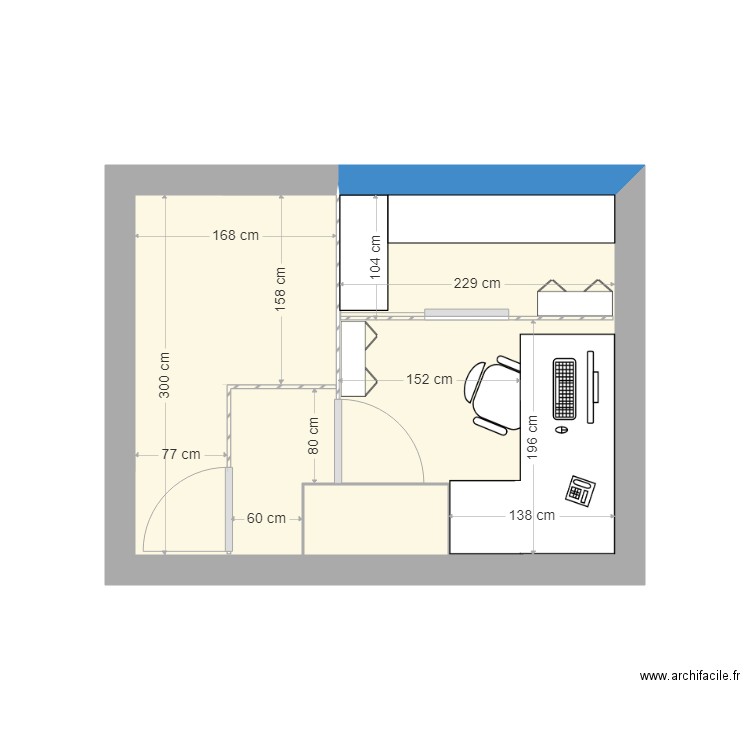 garage haut2. Plan de 0 pièce et 0 m2