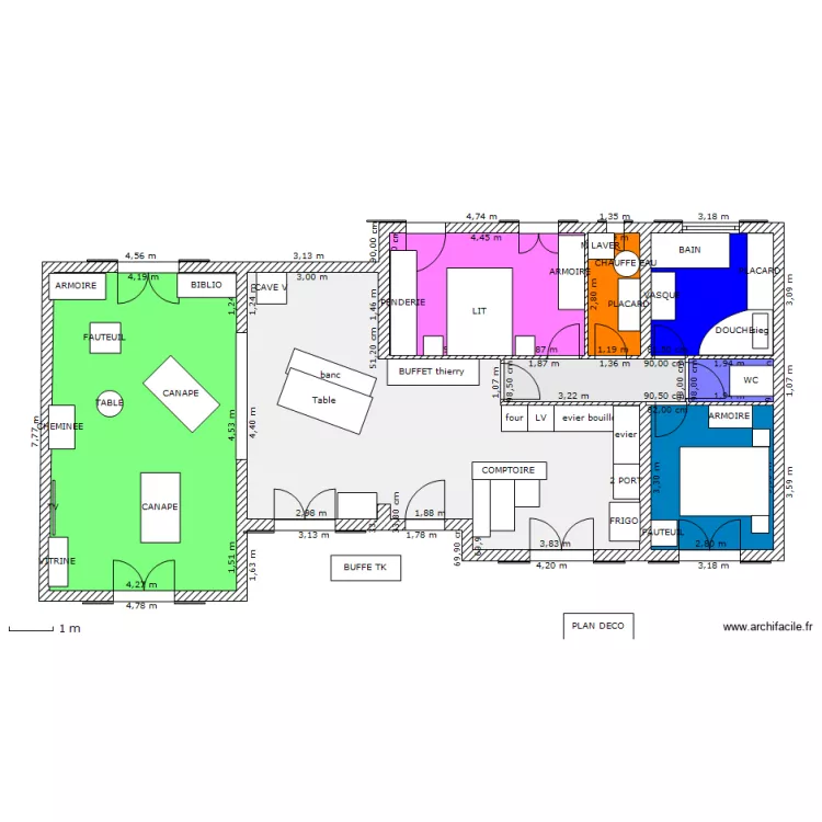 ST MITRE  THIERRY. Plan de 