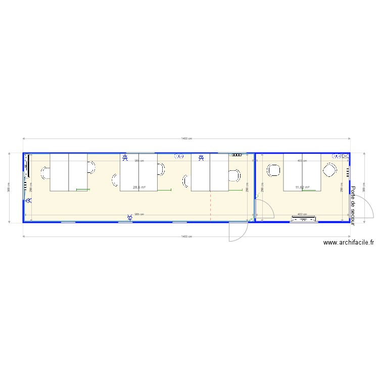 Dour. Plan de 0 pièce et 0 m2