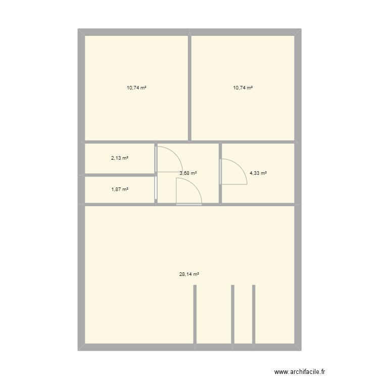 prevision terrain. Plan de 0 pièce et 0 m2