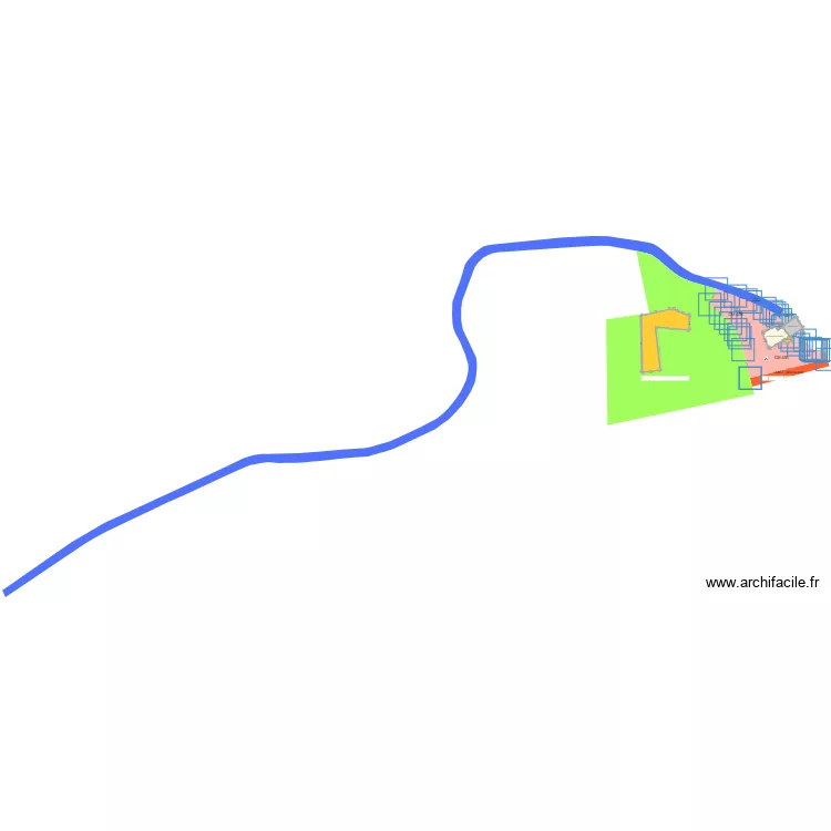 plan de facade. Plan de 