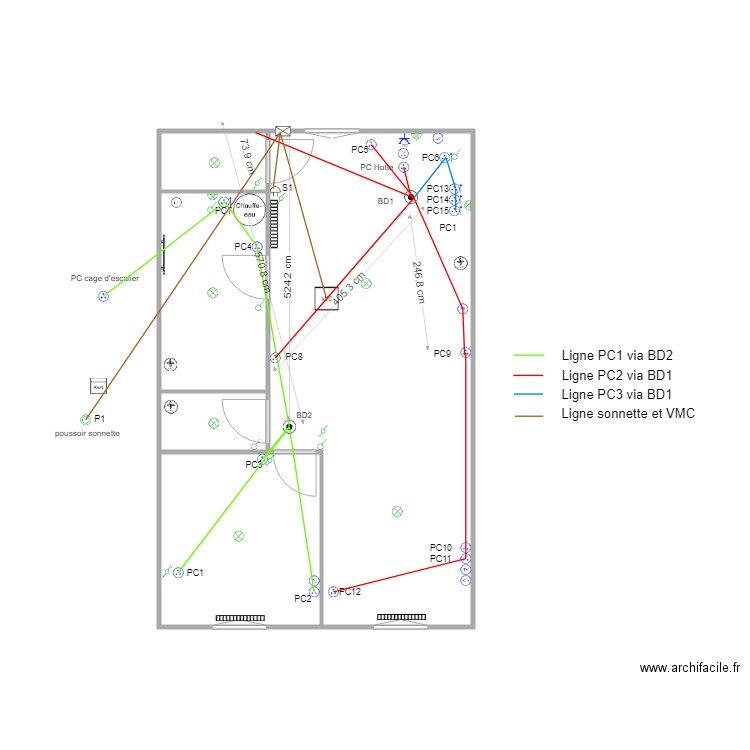 Marie jerome ligne PC. Plan de 0 pièce et 0 m2