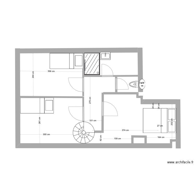 aboukir1. Plan de 0 pièce et 0 m2