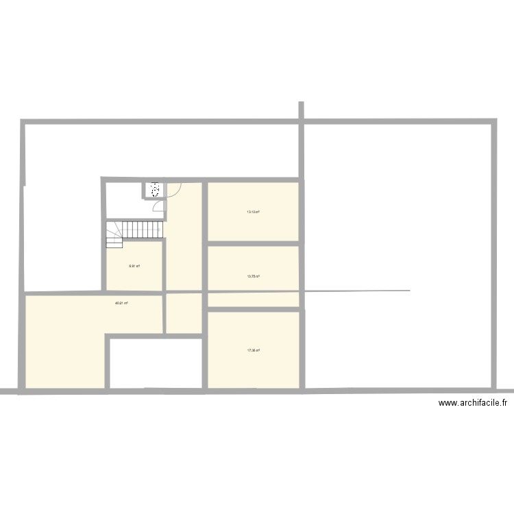 ETAGE 1. Plan de 0 pièce et 0 m2