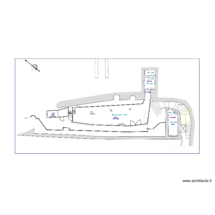 Castel alleluia V3. Plan de Castel alleluia V3. Plan de