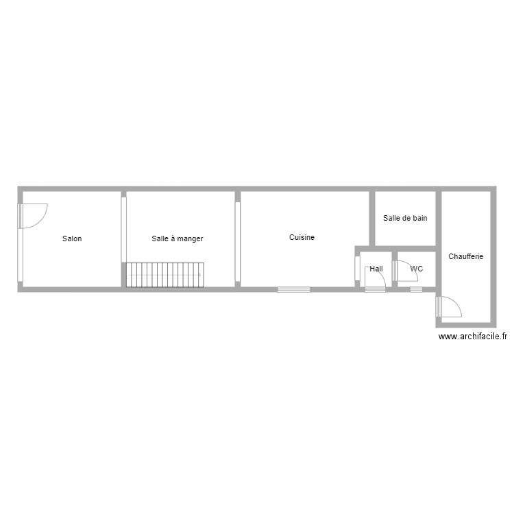 François Sarteel. Plan de 0 pièce et 0 m2