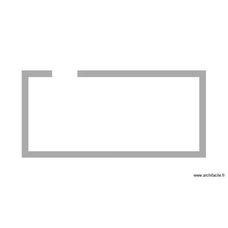 maison changey. Plan de 