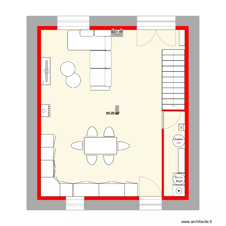 Buzan&ccedil;ais 36500 deux. Plan de 