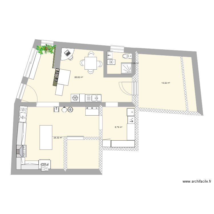 local ok2021. Plan de 0 pièce et 0 m2