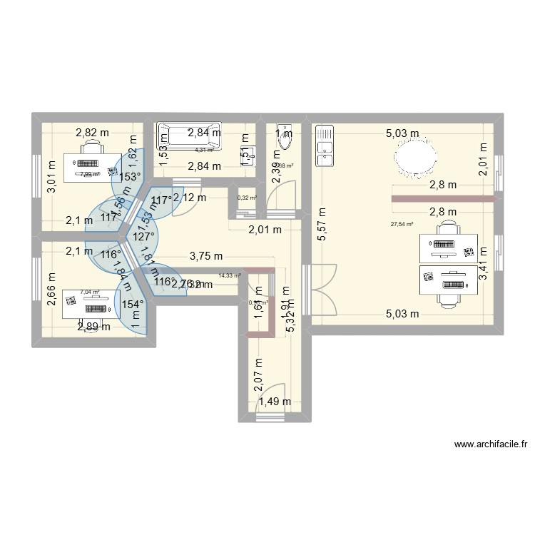 Don Bosco Etage. Plan de 0 pièce et 0 m2 Don Bosco Etage. Plan de 0 pièce et 0 m2