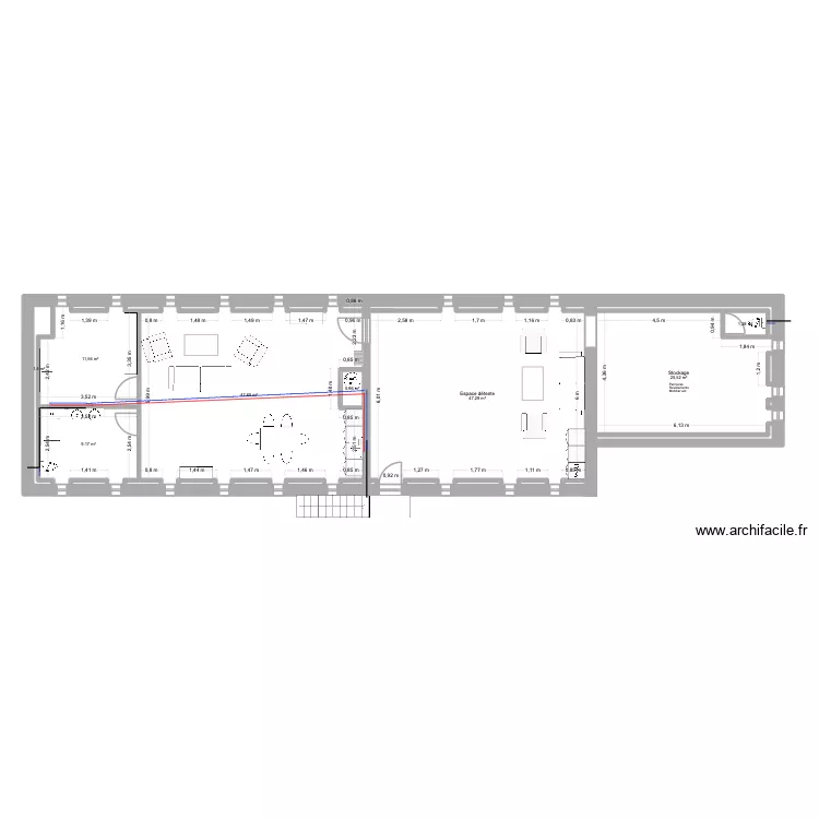 Aménagement appart grand Caugy. Plan de 32 et 149 m² Aménagement appart grand Caugy. Plan de 32 et 149 m²