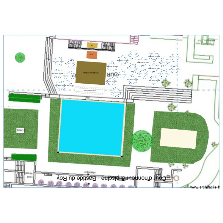 Diner S&A. Plan de 0 pièce et 0 m2