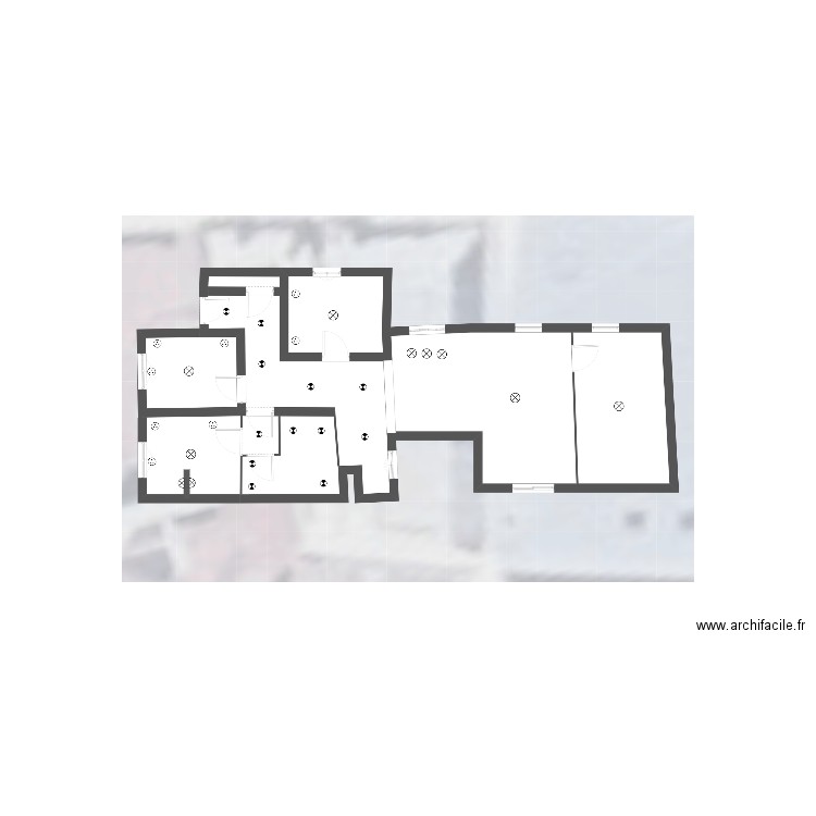 pontoise. Plan de 0 pièce et 0 m2