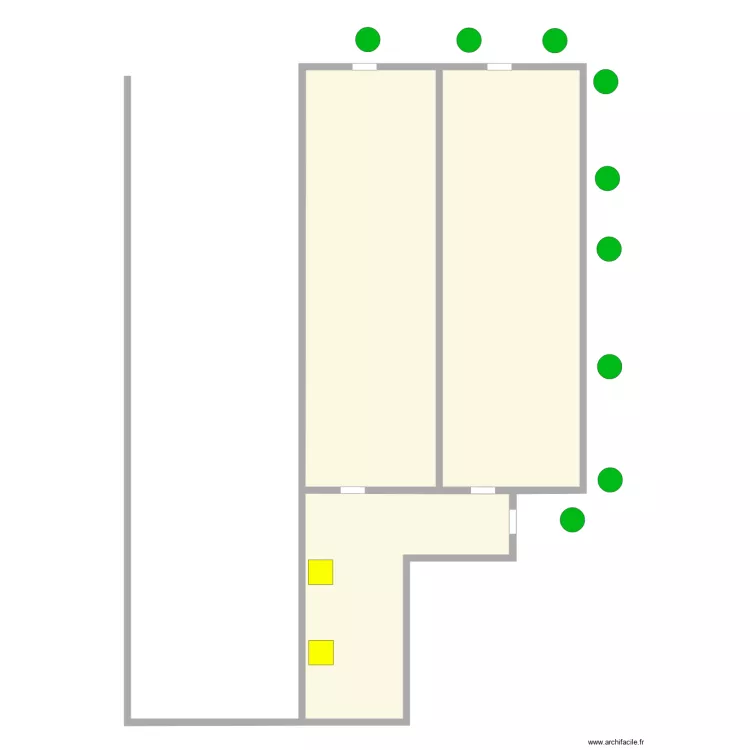 DELACOMBE 2. Plan de 