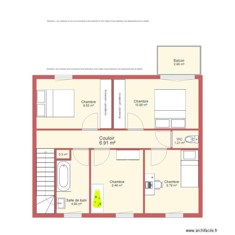 BI 1338 SILVA étage. Plan de 0 pièce et 0 m2