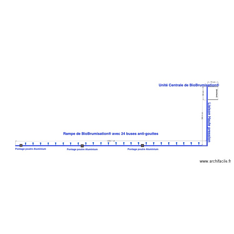 Rampe BioBrumisation 1. Plan de 0 pièce et 0 m2