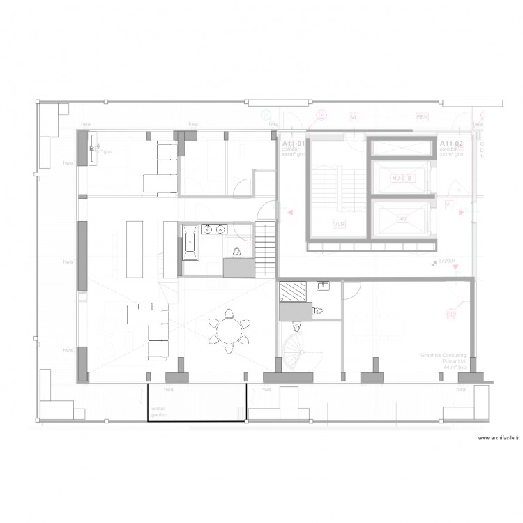 20Adown1. Plan de 0 pièce et 0 m2