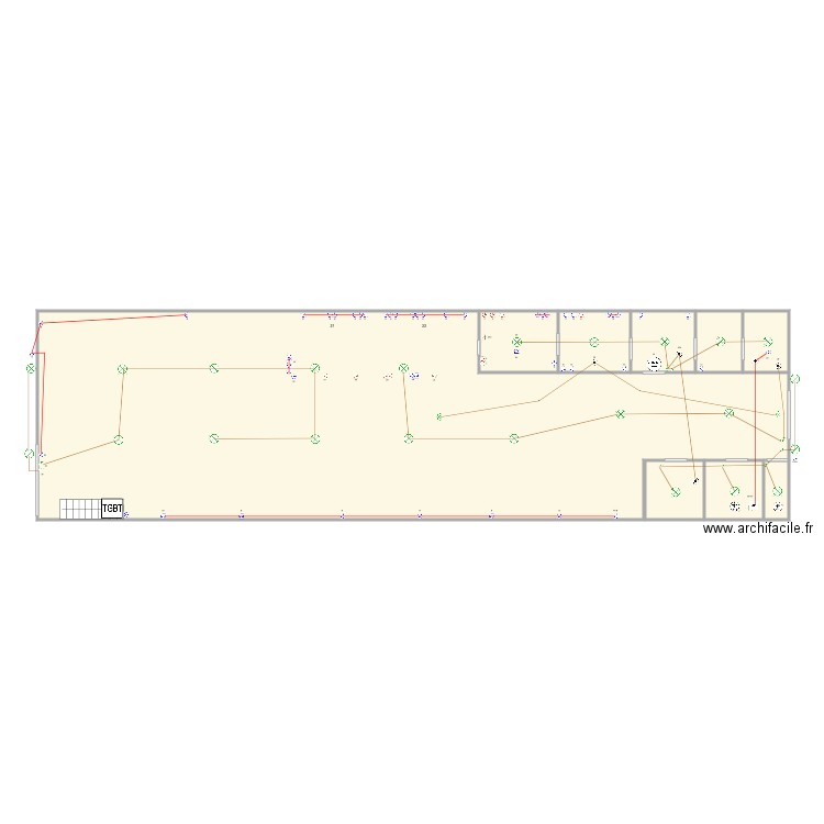resto Pierret. Plan de 0 pièce et 0 m2
