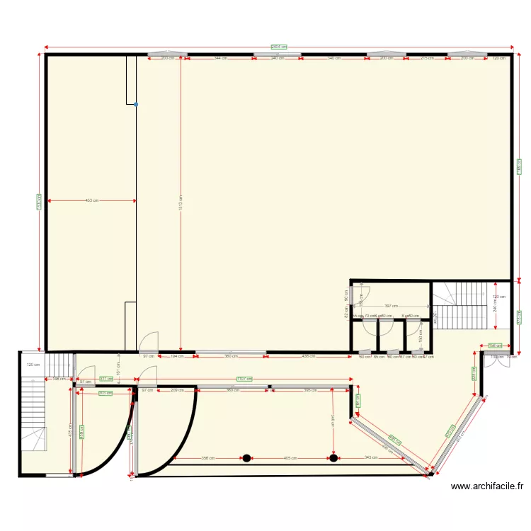 EGLISE CHIWECA RC. Plan de 