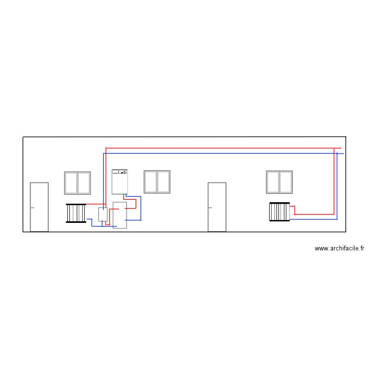 HOFFMANN NIFFER FACADE. Plan de 0 pièce et 0 m2