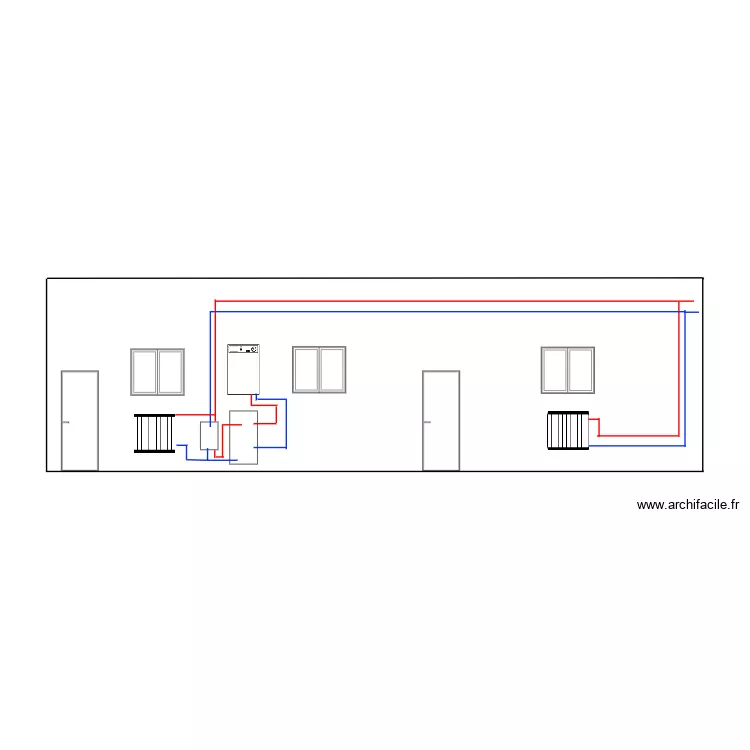 HOFFMANN NIFFER FACADE. Plan de 