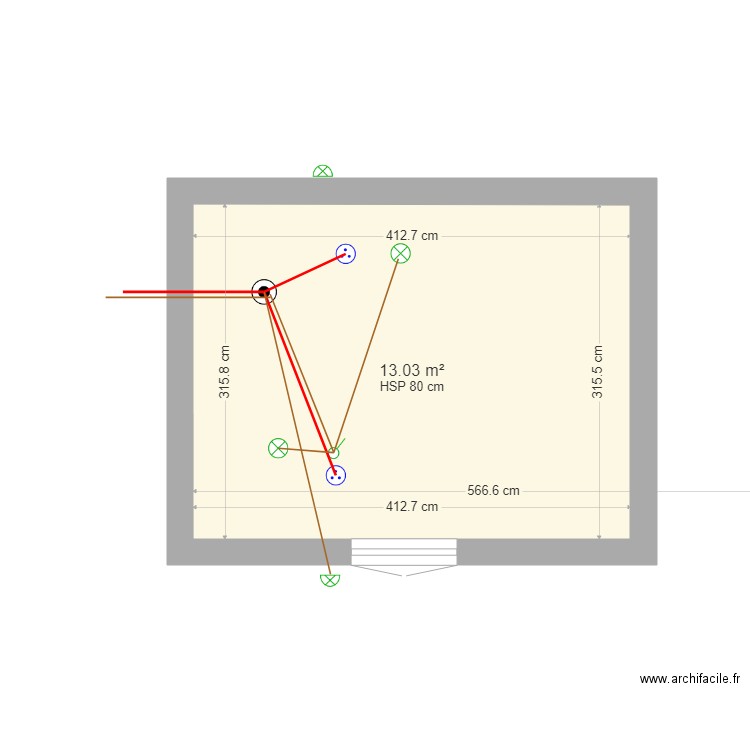 Fabrice cave elec . Plan de 0 pièce et 0 m2