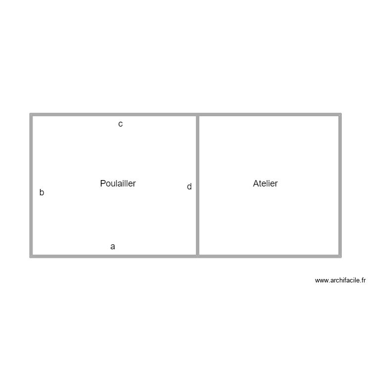 quimper kervarec poulailler. Plan de 