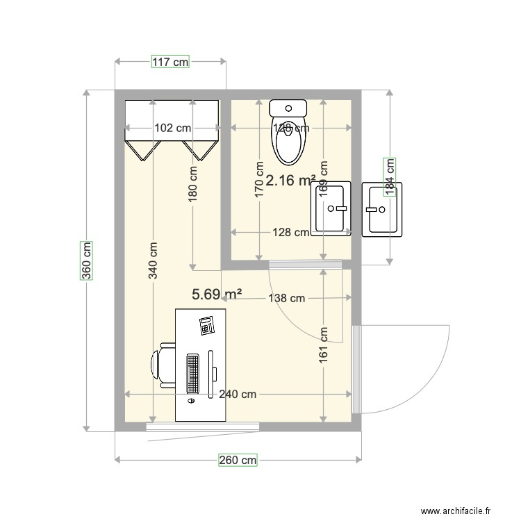 Projet CARFLO. Plan de 0 pièce et 0 m2