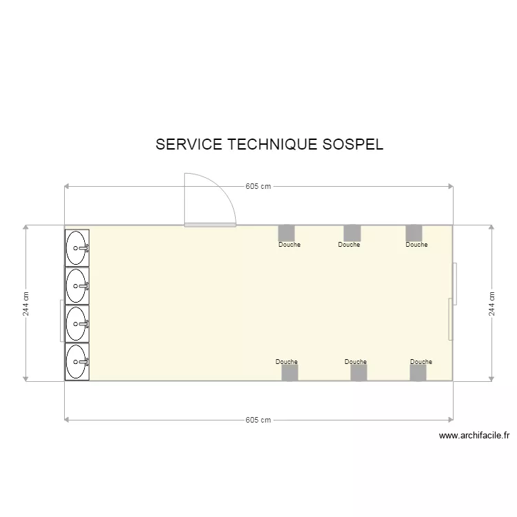 Service technique sospel. Plan de 