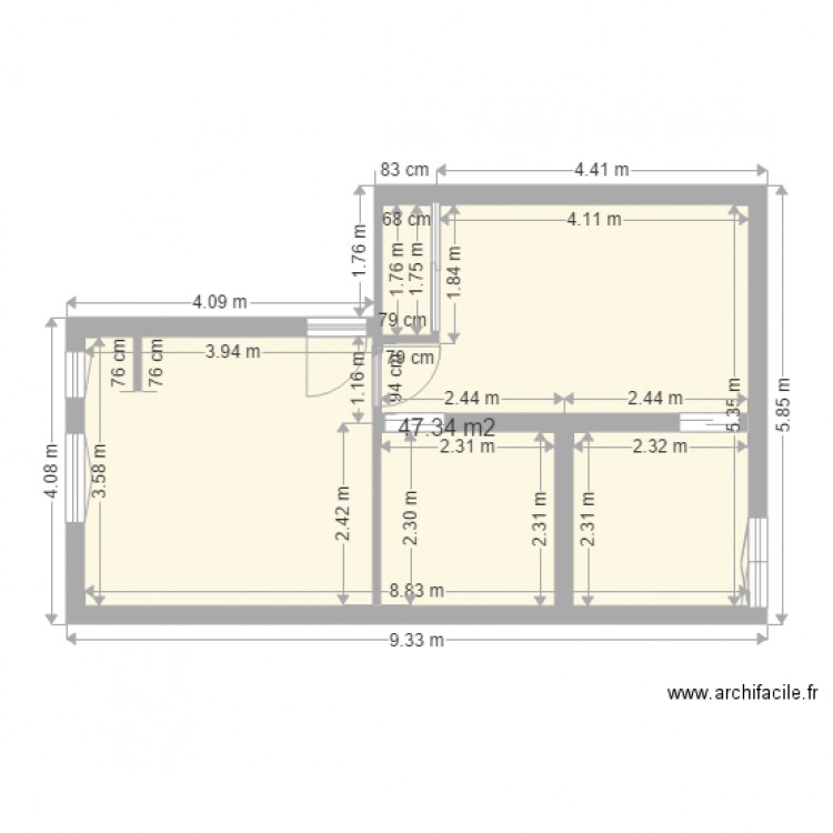 nouveau projet caire 1. Plan de 0 pièce et 0 m2