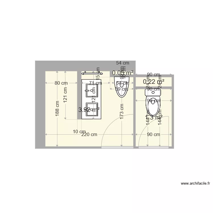 BURNEL. Plan de 