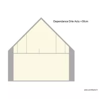 Pignon dependance Drte rehausse 30cm