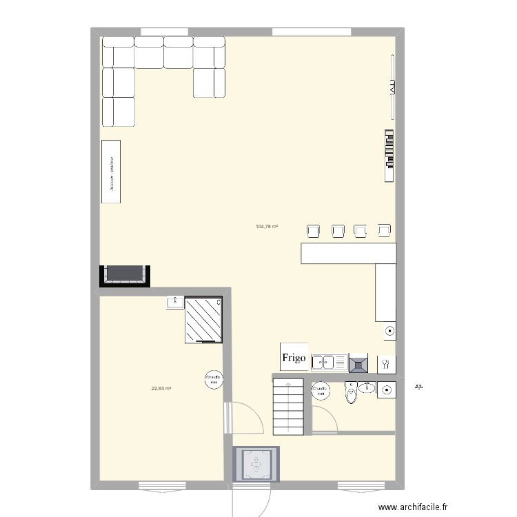 avant projet. Plan de 0 pièce et 0 m2