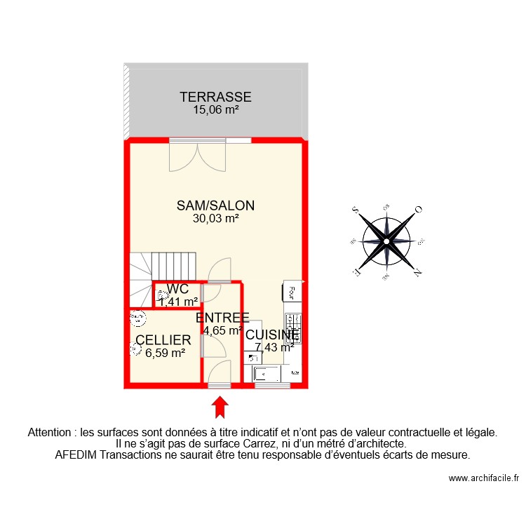 BI 8143 RDC . Plan de 0 pièce et 0 m2