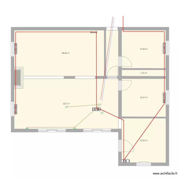 Eyguieres Projet. Plan de Eyguieres Projet. Plan de