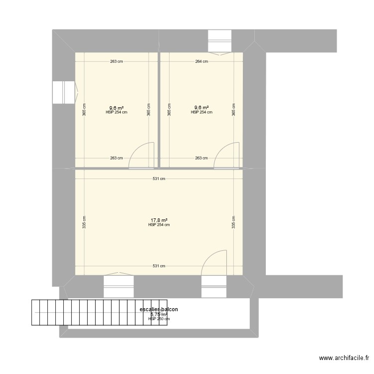 route mésange. Plan de 0 pièce et 0 m2