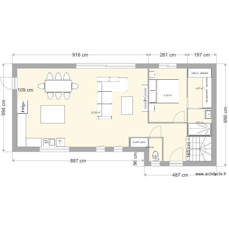 plan maison neuve sur base du plan 1. Plan de 0 pièce et 0 m2